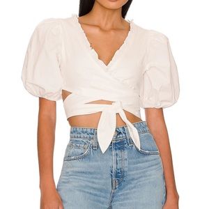 Lovers and Friends  Luella Wrap Top SMALL